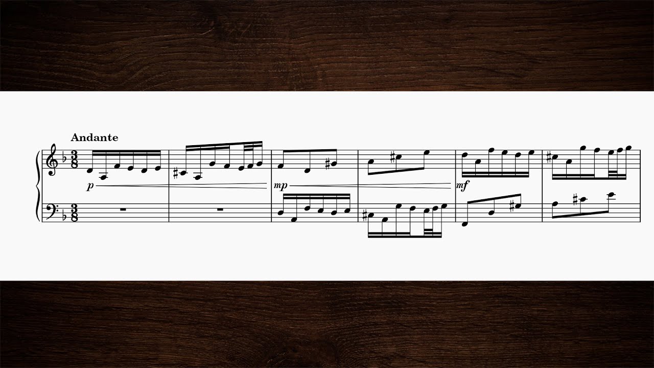 Invention in D-Minor (better sound) | Original Composition