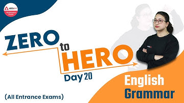 English Grammar | CUCET 2022 | IPMAT | SET | NPAT | Zero To Hero | Day 20