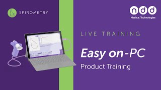 Live spirometry training with the Easy on-PC – March 2024