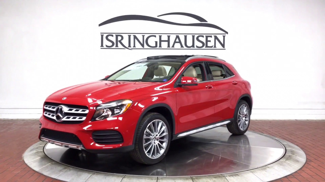 18 Mercedes Benz Gla Gla 250 4matic In Jupiter Red Youtube