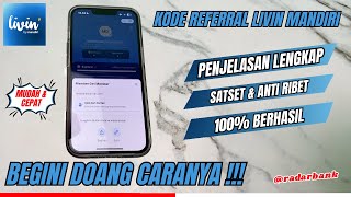 Kode Referral Livin Mandiri