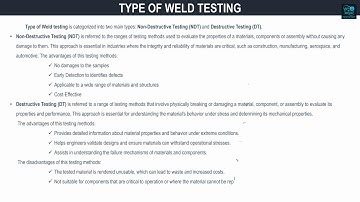 Types of Weld Testing: A Comprehensive Overview