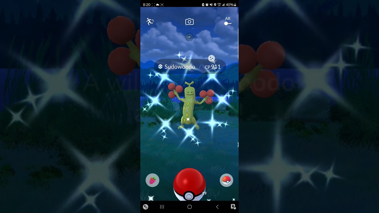 ✨️Got Shiny Sudowoodo from research task 