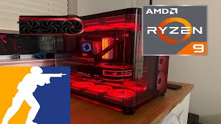 CS2 Benchmark – RTX 5090 MATRIX + Ryzen 9 9950X3D 1080p Low settings