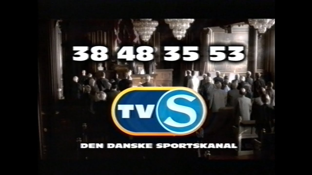 Reklame for TVS med Preben Elkjær 1994, fra VHS bånd
