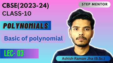 Questions practice sesson on quadratic polynomial|Lec-02| class-10| CBSE exam 2024|Ashish Raman Jha