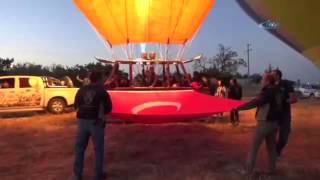 Kapadokyada Balonlar Şehitler İçin Havalandı