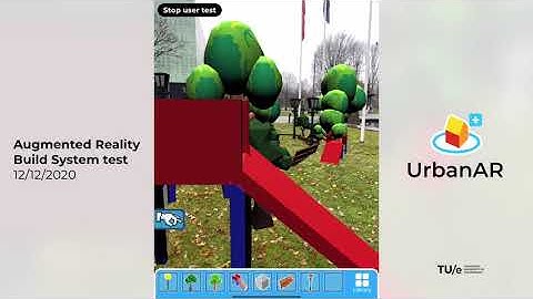 UrbanAR - Augmented Reality Build System test 12/12/2020