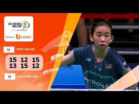 Teoh Sue Mei 2-1 Jang Sher Ling | Perseorangan Wanita B17 | AKhir | Lee Chong Wei Cup 2026