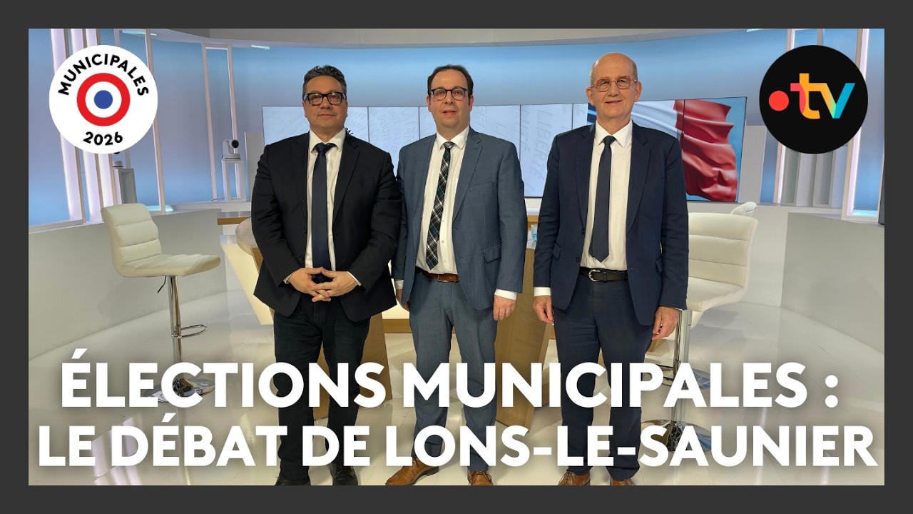Lons-le-Saunier : Débat 1er tour municipales 2026