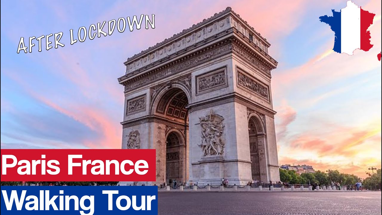 4K | WALKING IN PARIS AFTER LOCKDOWN 🇫🇷 [CHAMPS-ELYSEES]