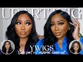 U-Part Wig w/ Minimal Leave Out! Side Part Bangs | Ywigs | Tamara Renaye