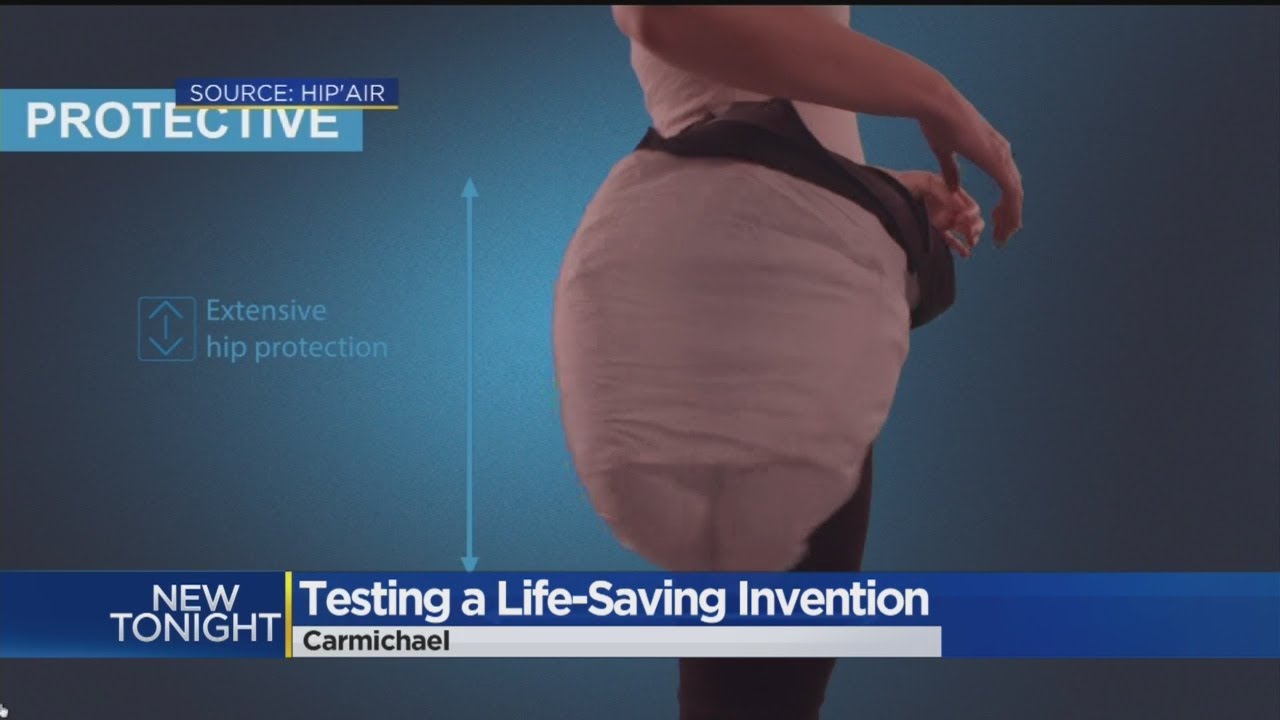 Hip Airbags Aim To Save Seniors' Lives YouTube