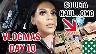 $3 ULTA HAUL, TACO TUESDAY + EASY GUACAMOLE RECIPE: VLOGMAS DAY 10