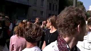 Bianca Brandolini D Adda Roberto Cavalli show Milan 26 september 2015 Fashion We