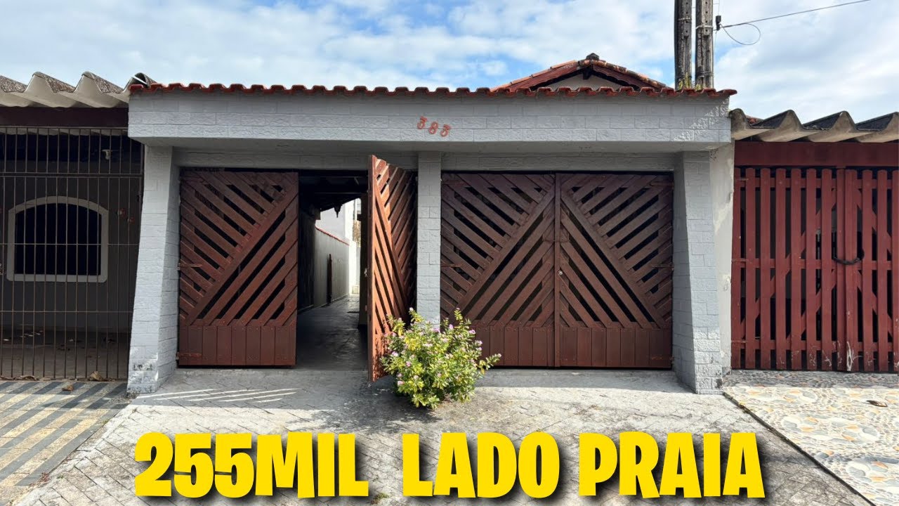 LINDA CASA A POUCOS PASSOS DA PRAIA em ITANHAÉM LITORAL DE SP
