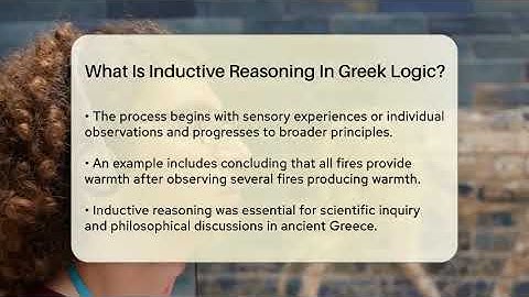 What Is Inductive Reasoning In Greek Logic? - Ancient Wonders Revealed