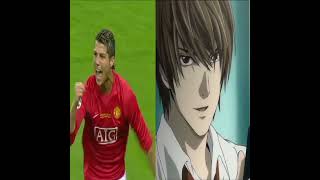 Cristiano Ronaldo x Kira Death Note