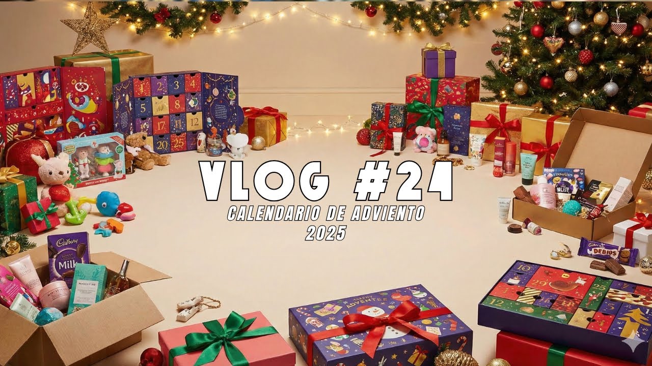 Mi mujer me hizo un Calendario de Adviento ÚNICO (Abriendo los 24 días)