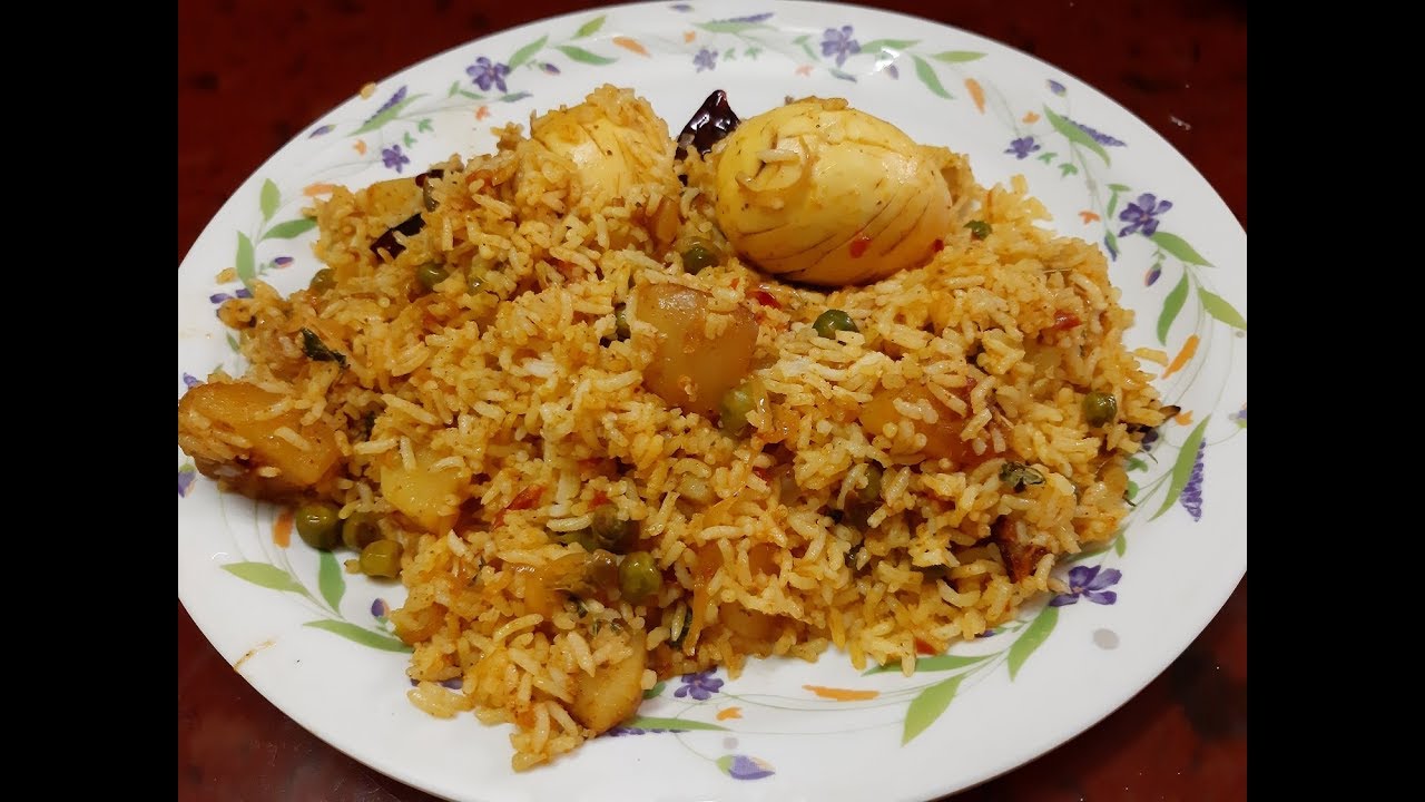 Simple & Easy Egg biryani with normal rice super Delicious YouTube