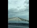 Bouncy bridge between the mainland & the island. #BridgeViews#OnTheRoad#Camp2Coast#TravelMoments#FYP