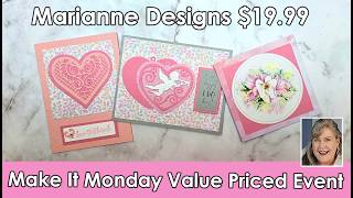 This exclusive Make It Monday $19.99 Bundle from Marianne Designs will have you saying be mine!