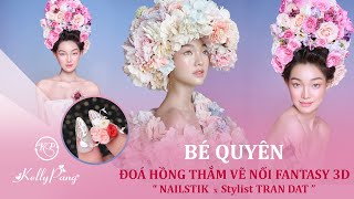 Mix Nail Fantasy Nổi 3D Style Búp Bê Bé Quyên | KellyPangNail screenshot 4