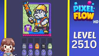 Pixel Flow Level 2510 Solution Walkthrough