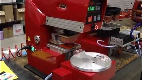 Pad Printer: High Speed, One Colour Colibri RS