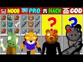 Minecraft NOOB vs PRO vs HACKER vs GOD ROBLOX PIGGY 3 Crafting Challenge (Animation)