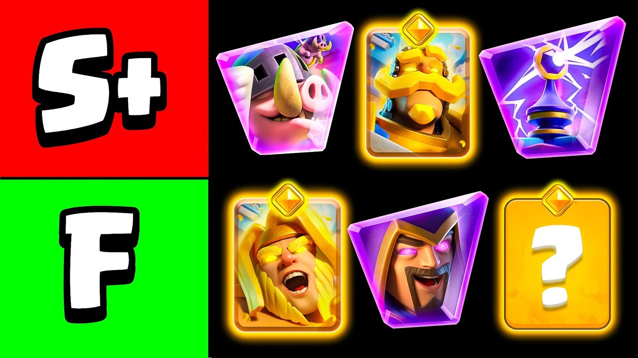 Ranking EVERY Hero and Evolution in Clash Royale! - YouTube