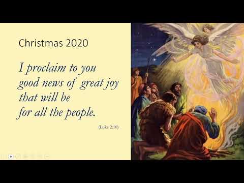 Christmas card message