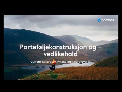 Porteføljekonstruksjon og -pleie med Private Banking