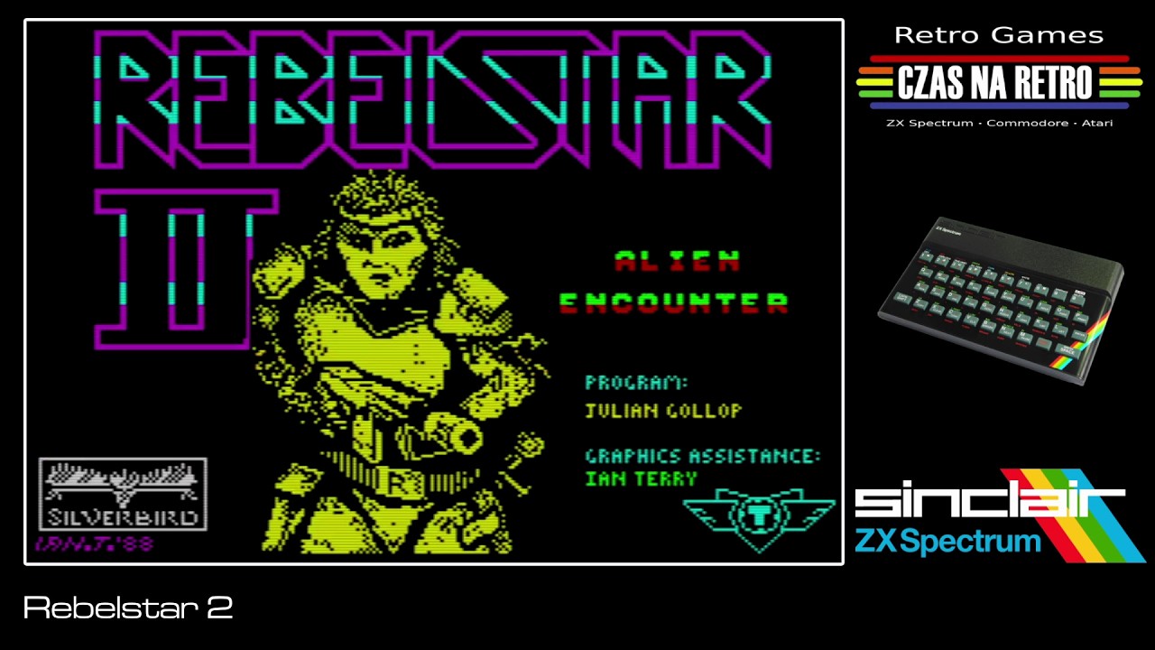 専用ページ② Rebelstar 2 (1988) - ZX Spectrum - YouTube