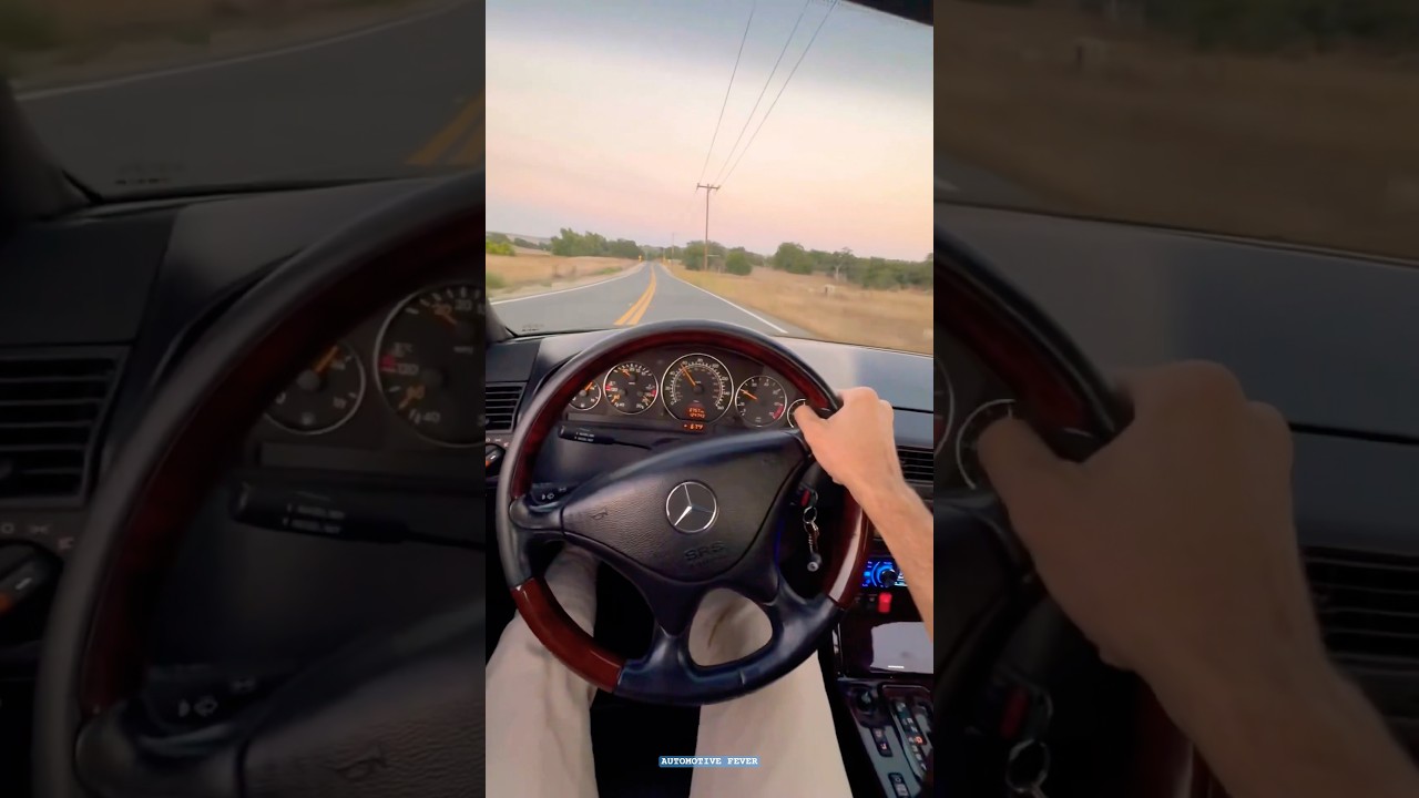 Mercedes Benz SL500 R129 is beautiful 