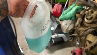 Pure methanol killed my fuel pump immediately? This is some serious stuff
