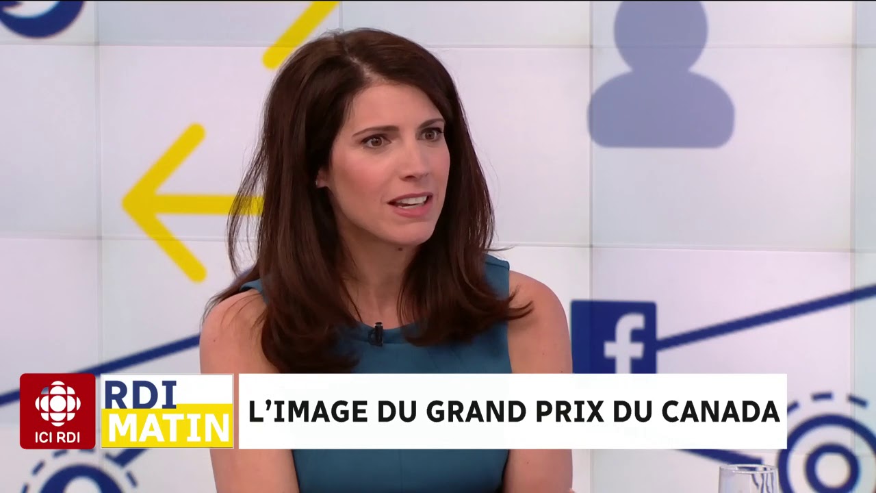 RDI MATIN WEEKEND - Le Grand Prix de Montréal et son image en 2019.