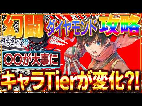 【幻想水滸伝】バトル調整後の幻闘ダイヤモンド五行の間29F攻略と編成・立ち回り