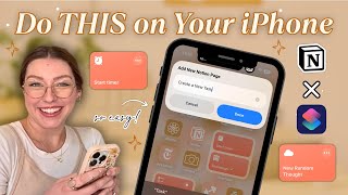 iPhone Shortcuts You’ll ACTUALLY Use (for Notion + Everyday Life!) screenshot 5
