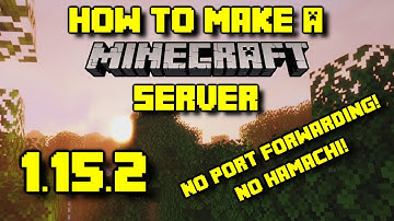 How To Make A Minecraft Server (NO PORTFORWARDING/NO HAMACHI) [CRACKED SERVER]