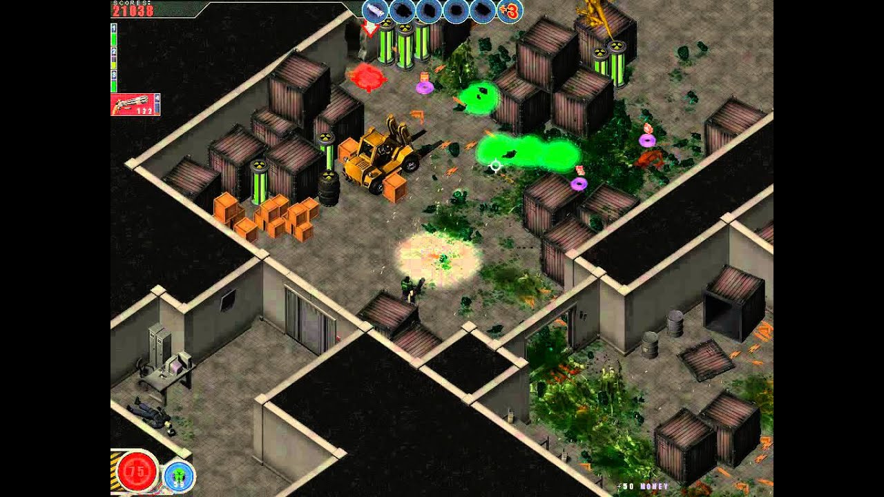 Let's Play Alien Shooter [Part 2] - Hallway of Death - YouTube