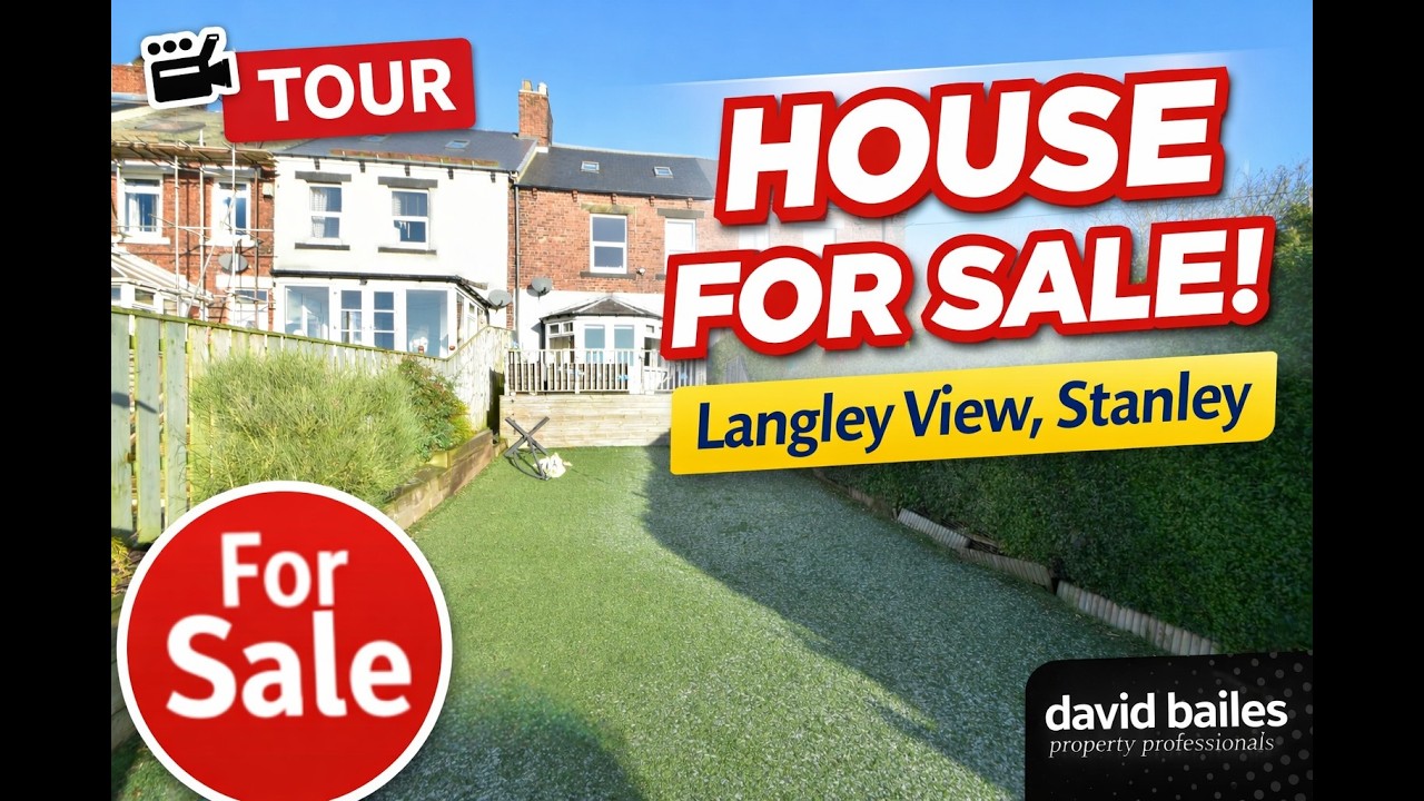 Virtual Tour, FOR SALE Langley View, Stanley, DH9 7LA