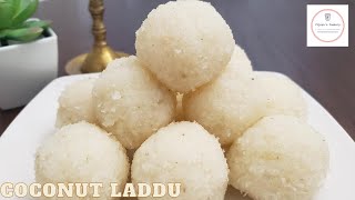 Coconut Laddu in Tamil | தேங்காய் லட்டு | Nariyal Ladoo| Instant Sweet Recipe in Tamil| Diwali sweet