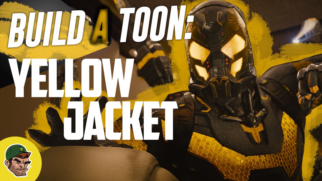 DCUO Build A Toon YELLOWJACKET (Ant Man) YouTube