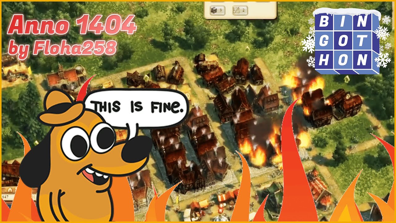 Bingothon Highlights: Winter 25 - EVERYTHING IS FINE IN ANNO 1404!