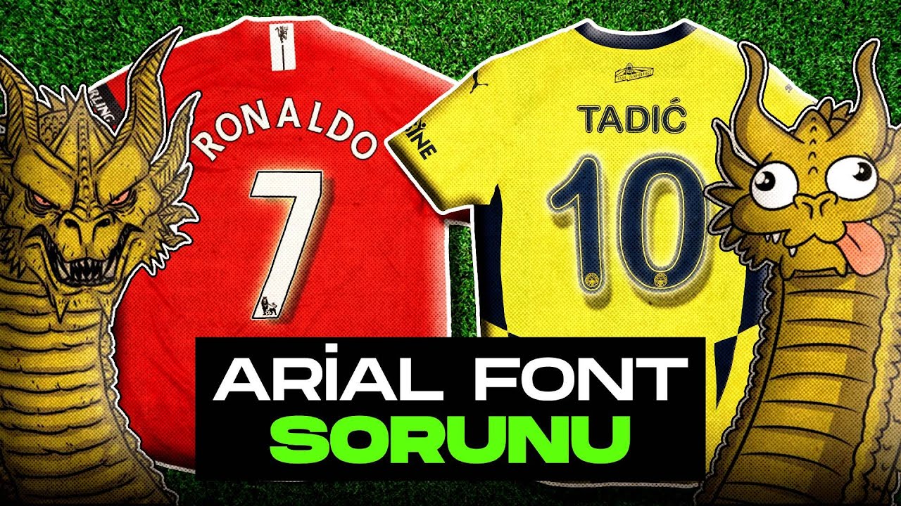 Arial Fontu Yüzünden Süper Lig Amatör Görünüyor! #ArialOut