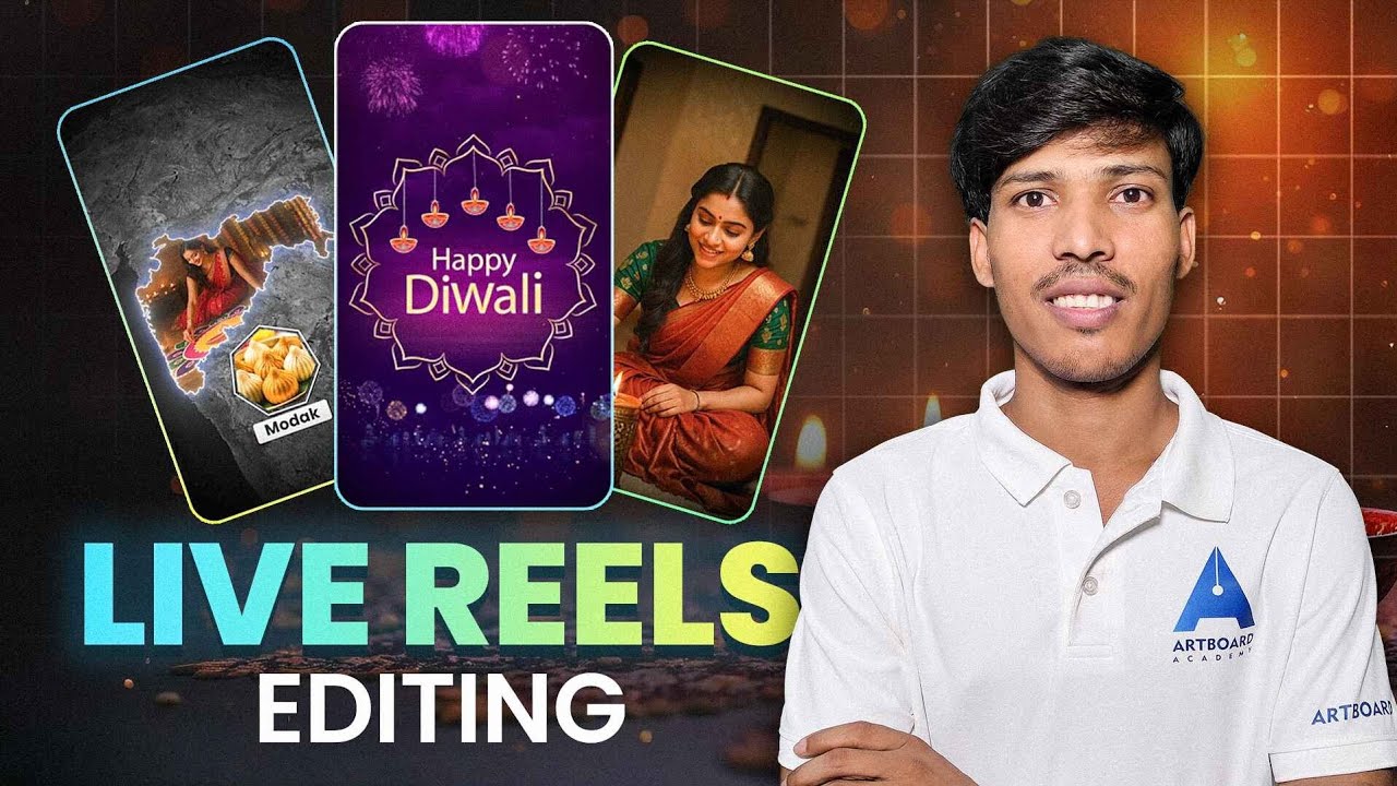Live Reels Live Reels Editing for Map Animation #HappyDiwali - YouTube