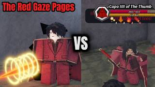 Archived The Red Gaze Pages Vs Capo IIII of The Thumb