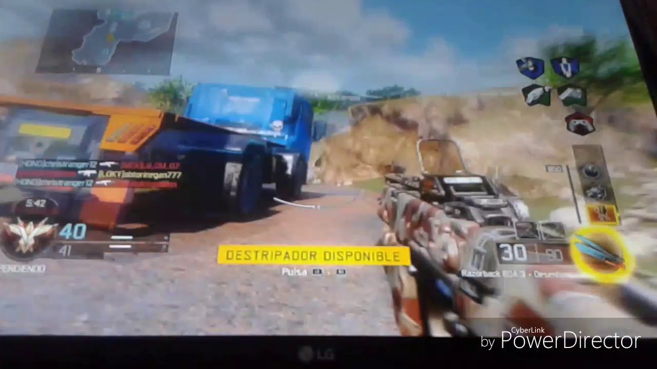 Partida con el raserback