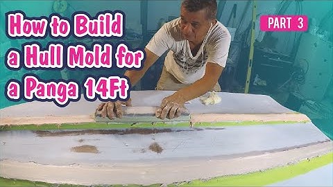 How to Build a Hull Mold for a Panga 14ft | Part 3 - Plug Modifications